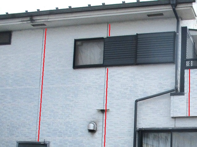 サイディング劣化